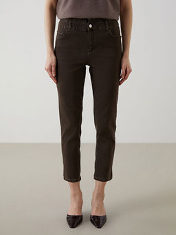 Slim Mom Kad?n Jean Pantolon