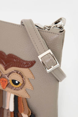 Сумка с аппликацией ДС-310-92 капучино - Protege фото 6