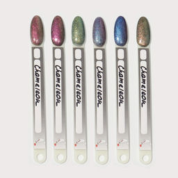 Гель лак для ногтей «Хамелеон», кошачий глаз, трехфазный, 8 мл, LED/UV, синий, фиолетовый (05)