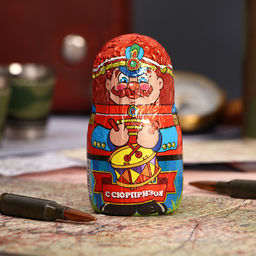 Цена за 2 шт. УЦЕНКА Кондитерское изделие Солдатики с сюрпризом, 35 г (до 10.07.2025)