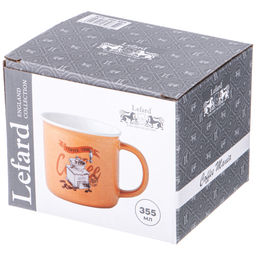 КРУЖКА LEFARD КОФЕМАНИЯ 355МЛ  фото 3