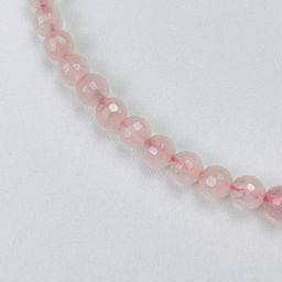 Бусы с Розовым кварцем 42 см +