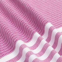 Пештемаль для пляжа, бани, сауны Waffle 100х180 см, розовый - Lovelife фото 3