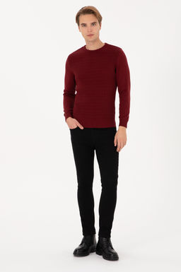 Erkek Bordo Kazak - U.s. polo assn фото 4