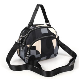 Женская маленькая текстильная сумка через плечо 0144-134