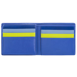 Итальянский мужской кошелек DuDu серии Plinio | васильковый - Dudubags фото 2