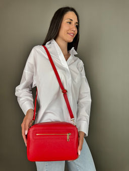 Сумка женская из телячьей кожи