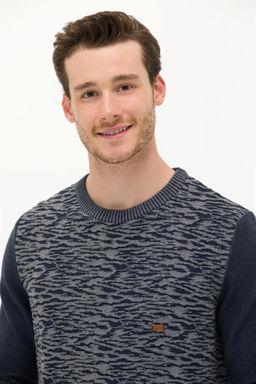 Мужской темно-синий свитер Неожиданная скидка в корзине - U.s. polo assn фото 3