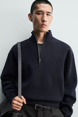 QUARTER-ZIP JUMPER - Zara фото 12