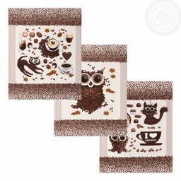 Полотенце 50*60 см. Кофе-брейк рогожка хлопок 100% - Лен поволжья фото 3