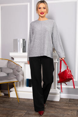 Джемпер трикотажный Ютта (серый) Б14726-30М - Lt collection фото 2