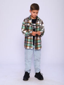 Р-001 Рубашка "Мир" 2 (хаки)