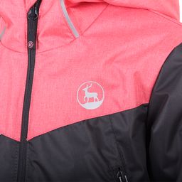 RODOS Куртка детская мембрана демисезон М-230 Графит/Розовый