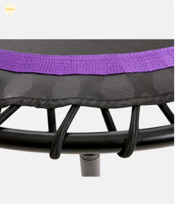 УЦЕНКА Батут BaseFit TR-501 101 см, фиолетовый