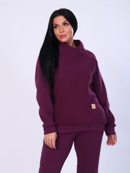 М343 Костюм Олимпия без капюшона (баклажан) - Иванушка-трикотаж фото 8