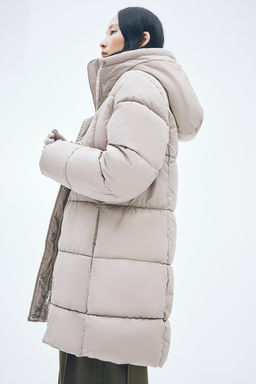 Abrigo puffy con capucha - H&m фото 4
