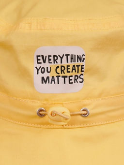 PELICAN, панама детская, Желтый фото 4