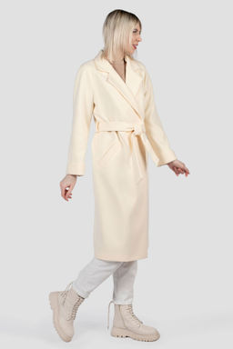 Пальто женское демисезонное (пояс) - El podio фото 4