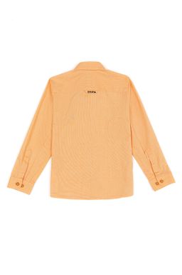 U. S. Polo Assn Желтая базовая рубашка с длинным рукавом для мальчика - U.s. polo assn фото 2