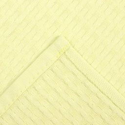 Полотенце Доляна цвет жёлтый 35х60 см, 100% хлопок, крупная вафля 220 г/м2  фото 5