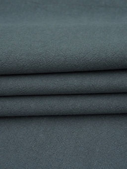 Хлопок крэш цв.Темный брезентово-серый, СОРТ2, ш.1.40м, хлопок-100%, 160гр/м.кв - Купава фото 2