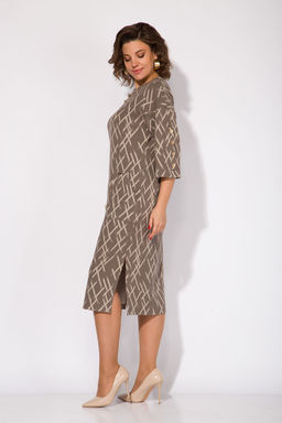Платье Liliana 1478 капучино  фото 6