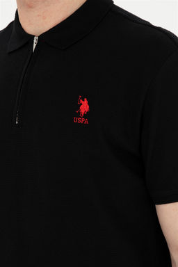 U. S. Polo Assn / Мужская черная футболка - U.s. polo assn фото 7