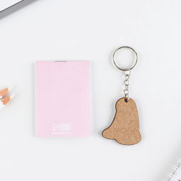 Цена за 3 шт. Подарочный набор, блокнот и брелок Цветочного настроения. 8 марта - Artfox фото 4