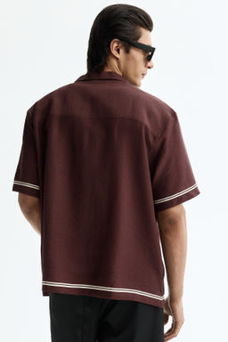 Camisa resort estampada Relaxed Fit - H&m фото 7