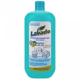 Гель для стирки белья "Lavado" 1,1л, 10х7х24см, не содержит фосфатов, ECO UNIVERSAL (Казахстан)