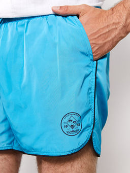 K?sa Boy Bask?l? Erkek Deniz ?ortu