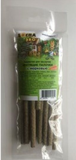 БОСПА ЭКО лак. Хрустящие палочки с морковью д/грыз. 50 г.