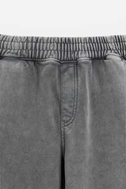 WASHED WIDE-LEG JOGGERS - Zara фото 8