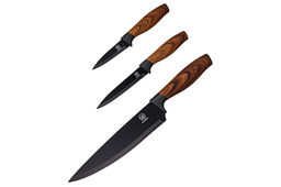 Набор 3 ножей 19,5*2*2,8 см + 23,5*2*2,8 см + 33*2,5*4,6 см Дерево - Elan gallery фото 4