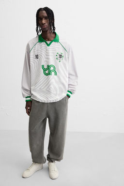 RETRO FOOTBALL POLO SHIRT - Zara фото 5