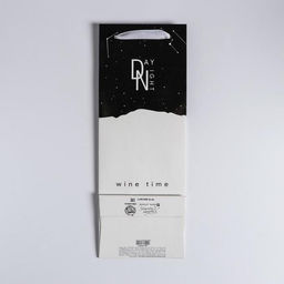 Пакет ламинированный под бутылку Wine time, 13 x 36 x 10 см - Дарите счастье фото 4