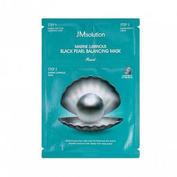 JMsolution Marine Luminous Black Pearl Balancing Mask, 30ml*1ea - Трёхшаговый набор для сияния кожи 30мл*1шт