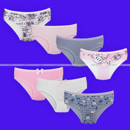 Цена за 7 шт. Детские трусы для девочек Турция "Неделька - 7 шт." арт. 740036 (742036, 740035, 742035)