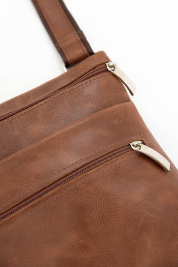 Сумка мужская Ц-297/1.28 светло-коричневый - Protege фото 4