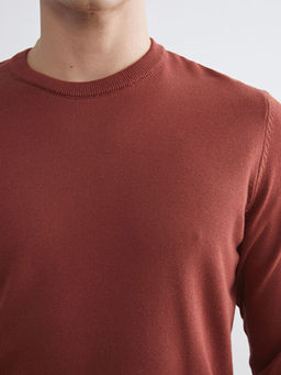 Bisiklet Yaka Erkek Triko Kazak