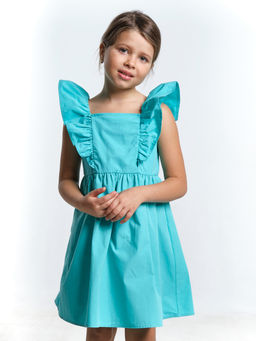 Платье в садик праздничное UD 7825 изумрудный - Mini maxi фото 25