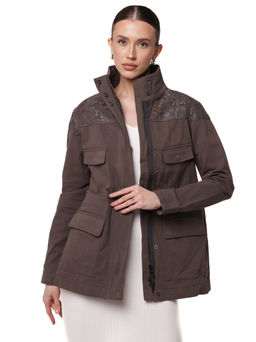 Ветровка B-8863 Серый