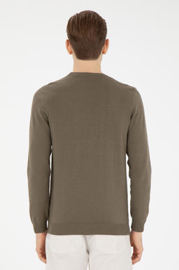 U. S. Polo Assn / Мужской свитер цвета хаки - U.s. polo assn фото 11