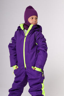 Комбинезон зимний, баклажан - Inzibe фото 7