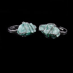 Кольцо из камня Амазонит, привлекает энергии радости, оберегает владельца