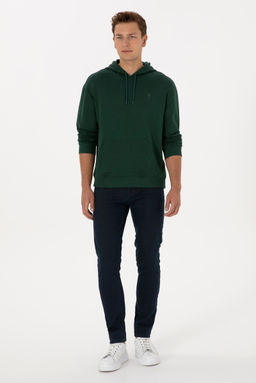 Erkek Koyu Mavi Slim Fit Jean Pantolon - U.s. polo assn фото 3