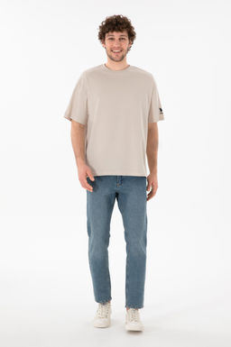 Erkek Oversize Fit Bisiklet Yaka Ta_ Ti__rt Sepette S_rpriz _ndirim - U.s. polo assn фото 5