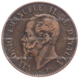 1 чентезимо 1867 года М Италия