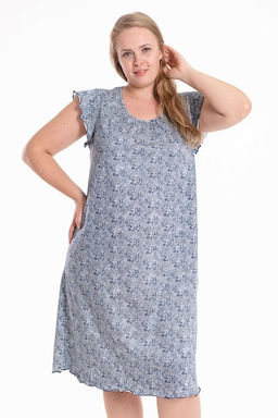 Сорочка М324318сб синий/белый - Елена фото 5