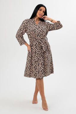 Халат домашний на запах ХЛ02-44